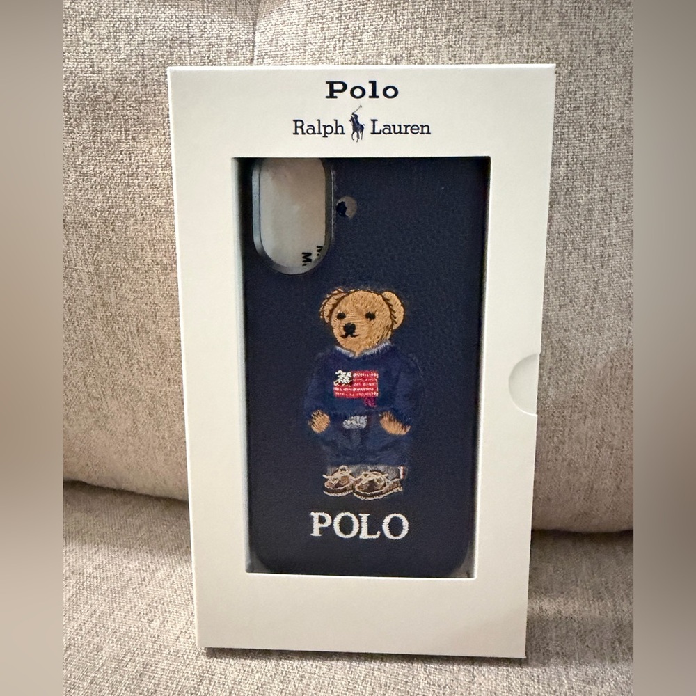 Polo Ralph Lauren Bear iPhone 17 case